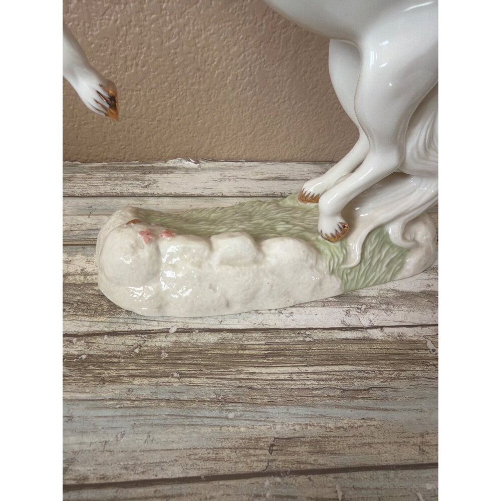 Lenox The Regal Unicorn Figurine 2003 Fine Ivory China Gold Accent Unicorn w/COA - Picture 13 of 16